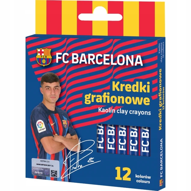 Kredki grafionowe Astra Barcelona 12 sztuk