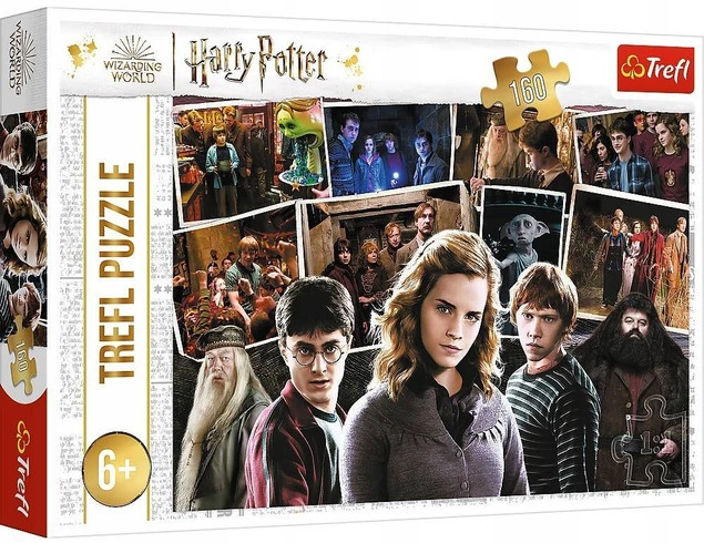 Puzzle 160 Układanka HARRY POTTER Przyjaciele Hermiona Ron 6+ Trefl 15418_2