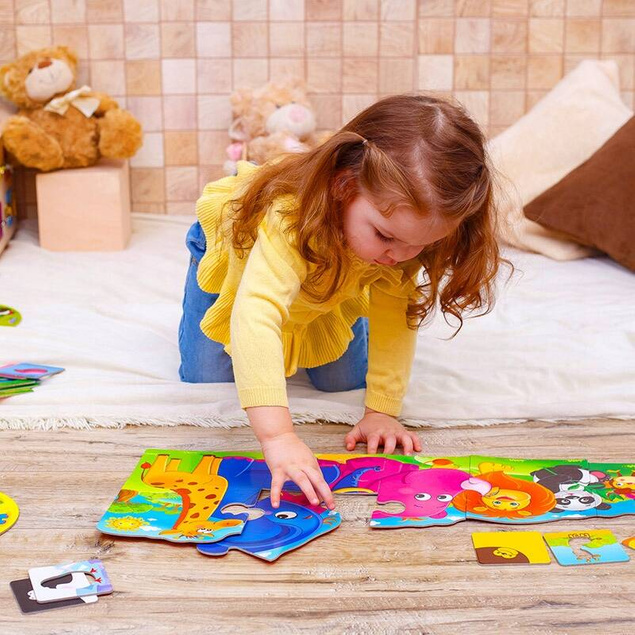 Gra Edukacyjna Dla Maluchów 3w1 Zoo 3+ Roter Kafer_6
