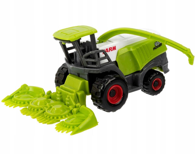 Duży Zestaw POJAZDÓW ROLNICZYCH Traktor Ciągnik Farmer 3+ Norimpex_7