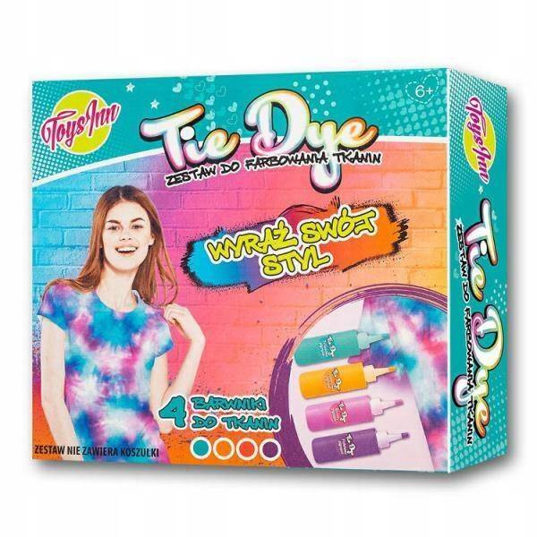 Zestaw do farbowania tkanin Tie Dye pastel STN_1