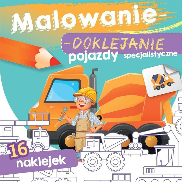 Malowanie Doklejanie Pojazdy Specjalistyczne 16 Naklejek 3+ Skrzat_1