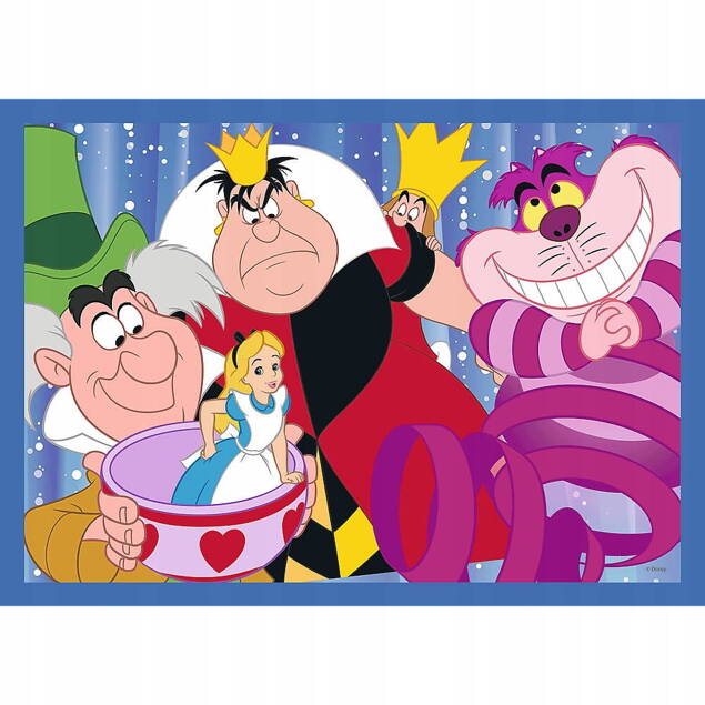 Puzzle 4w1 Układanka DISNEY Król Lew Kraina Lodu Encanto 4+ Trefl_4