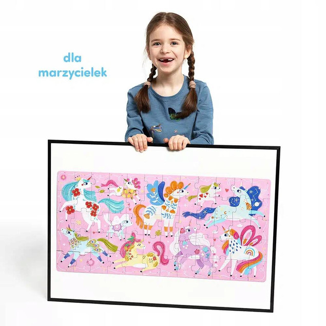 Puzzle Ach Jednorożce Układanka 60el. 4+ CzuCzu_2