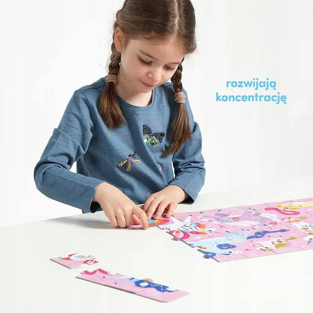 Puzzle Ach Jednorożce Układanka 60el. 4+ CzuCzu_4