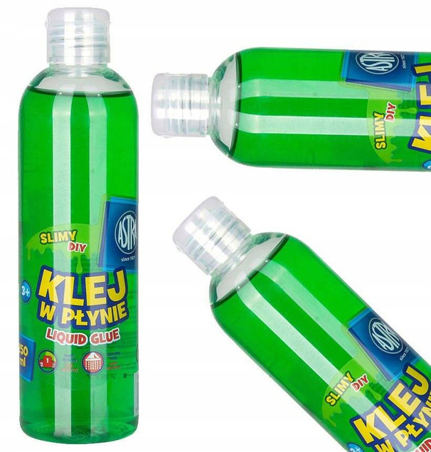 Niebieski klej PVA