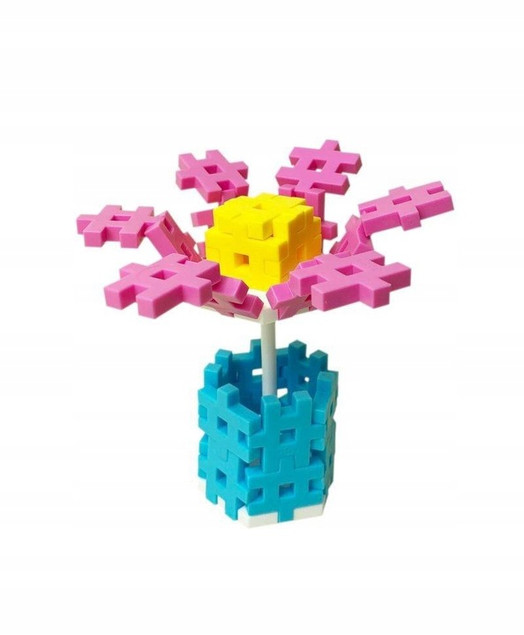 Klocki Meli Constructor Pink 400 el Dla Dziewczynki Różowe 3+ 50065_6