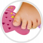 CANPOL Mata ANTYPOŚLIZGOWA Do Wanny Kąpieli Pod Prysznic Dla Dzieci 12x10cm_2