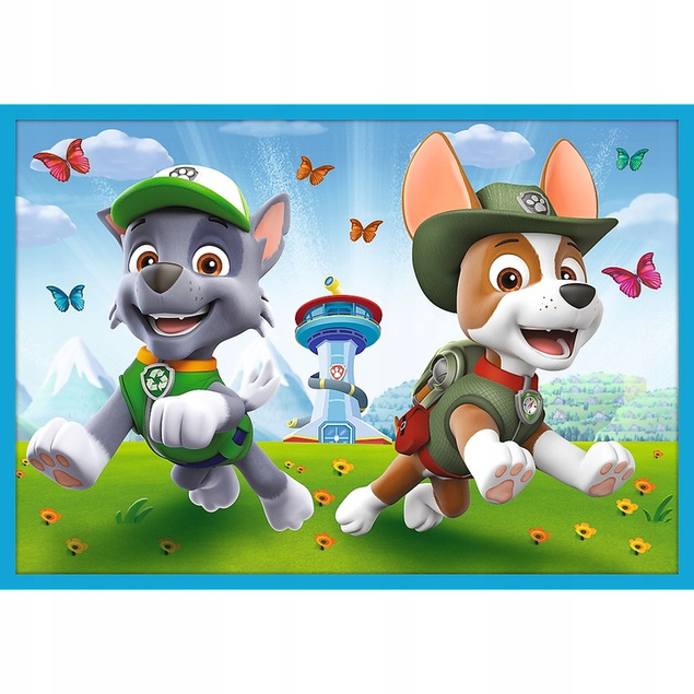 Puzzle Psi Patrol 10 Układanek 329 szt. NIEZAWODNA DRUŻYNA 10w1 Trefl_9