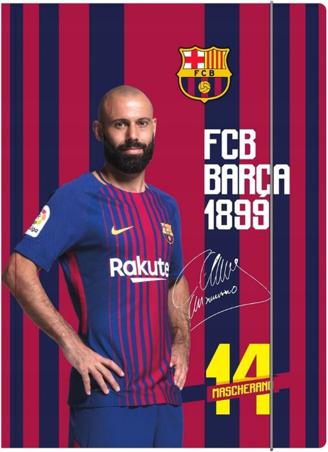 Teczka z gumką A4 FC Barcelona ASTRA_2