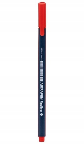 ASTRA Cienkopisy Trójkątne Kolorowe Fineliner Do Rysowania 0,4mm 10 szt._2