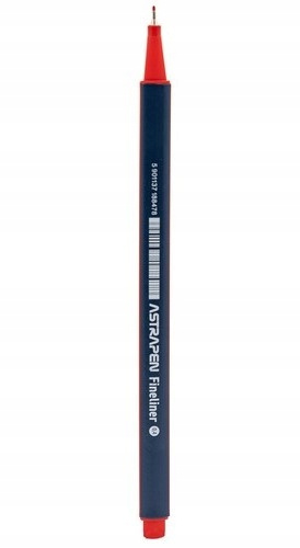 ASTRA Cienkopisy Trójkątne Kolorowe Fineliner Do Rysowania 0,4mm 10 szt._3