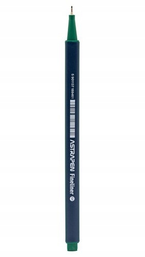 ASTRA Cienkopisy Trójkątne Kolorowe Fineliner Do Rysowania 0,4mm 10 szt._5