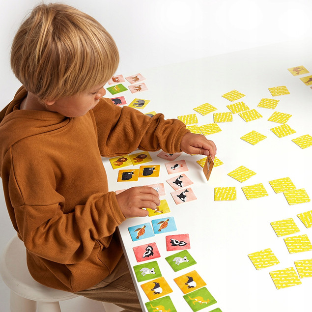 Memory ZWIERZĘTA ŚWIATA Memosy 108el. 3+ CzuCzu_5