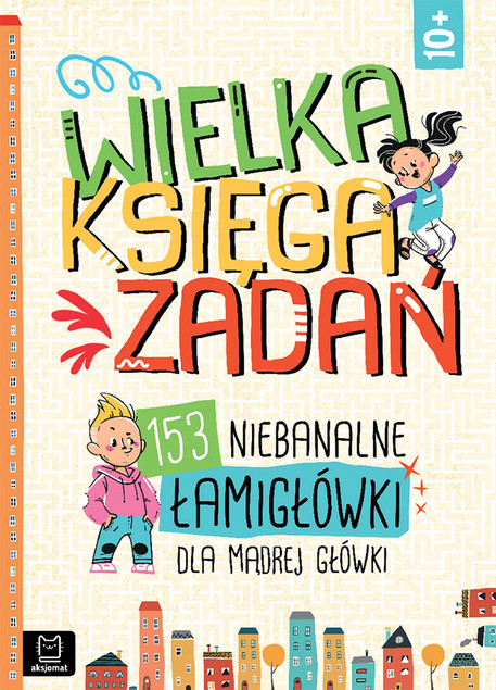 Okładka książki z łamigłówkami