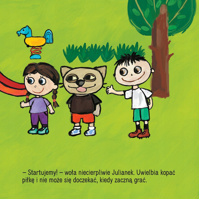 Kicia Kocia Gra w Piłkę Anita Głowińska 2+ Media Rodzina_5