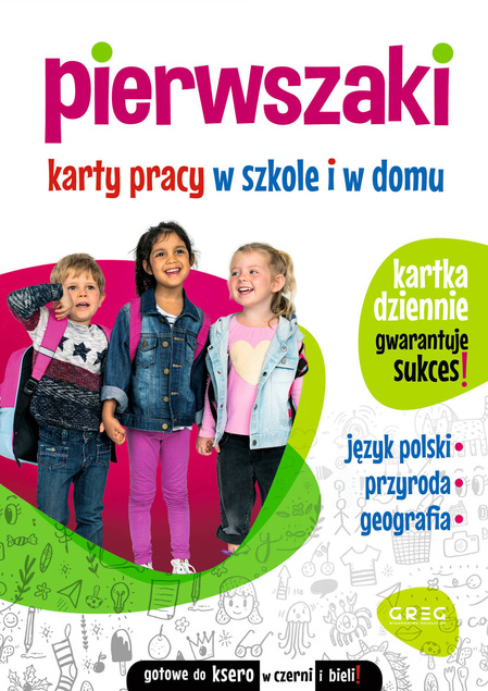 ZESTAW Pierwszaki Karty Pracy Klasa 1 Sylaby Angielski Matematyka 4w1 Greg_4