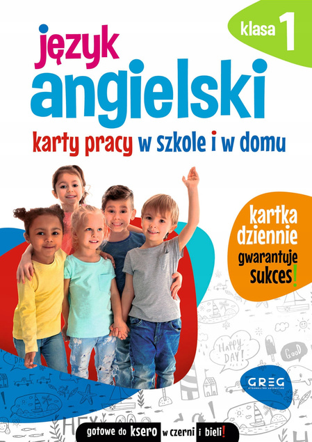 ZESTAW Pierwszaki Karty Pracy Klasa 1 Sylaby Angielski Matematyka 4w1 Greg_8