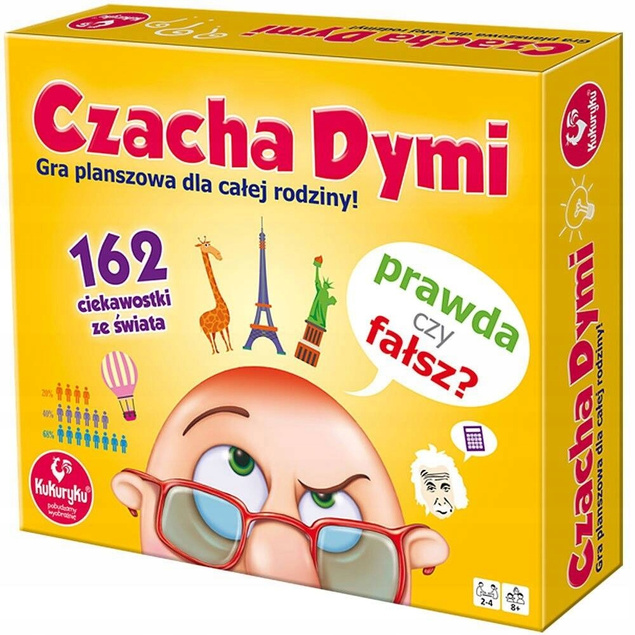 2w1 CZACHA DYMI + EMOCJE Gry Planszowe Rodzinne 8+ Kukuryku_4