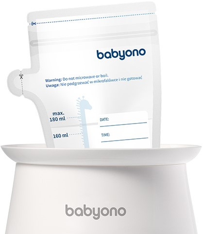 BABYONO Woreczki Do Pokarmu 180ml 30 sztuk 1084_6