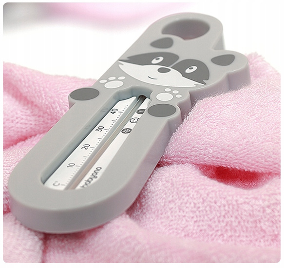 BABYONO Termometr DO KĄPIELI Wanny Pływający SZOP Szary 777/01_4