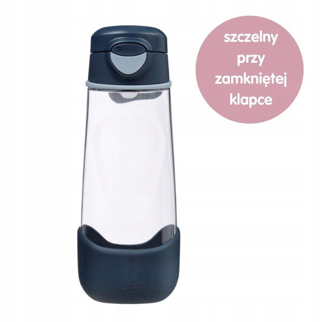 Sportowa Butelka Tritanowa Bidon Ustnik ZIELONY Dla Dzieci 600ml 3+ B.Box_7