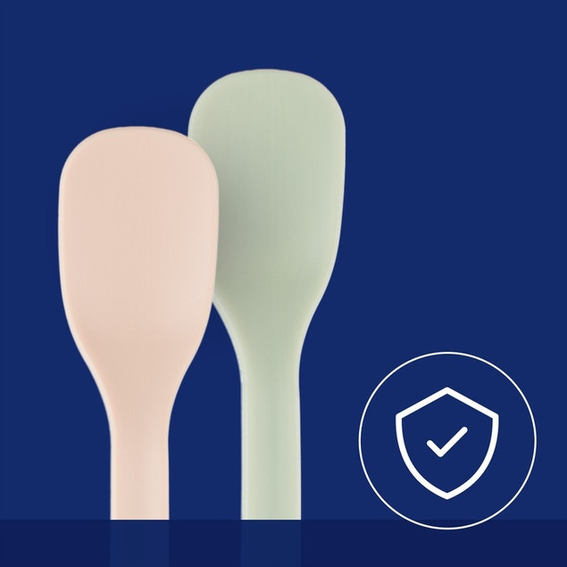 LOVI Pierwsza Łyżeczka Do Karmienia 2 Sztuki ŁOSOSIOWE 35/584_bei_7