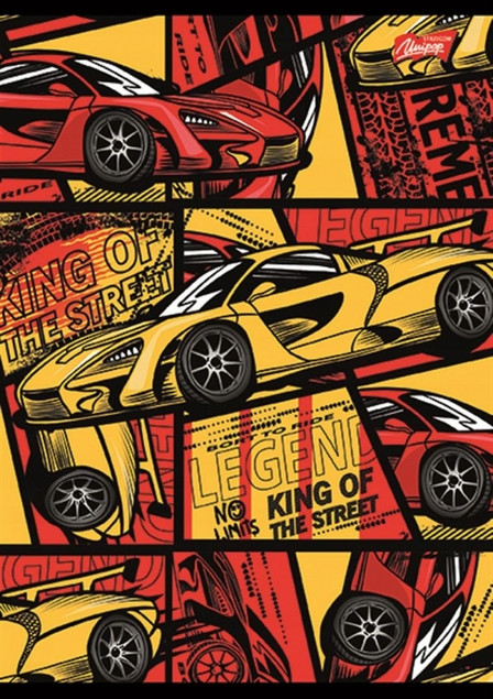 4 x UNIPAP ZESZYT A4/32 kratka z marginesem dla chłopca 5720_2