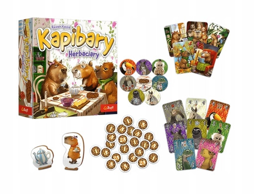 Zawartość pudełka Kapibary Herbaciary