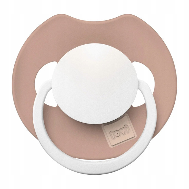 LOVI Smoczek Silikonowy DYNAMICZNY 2 szt. GLOW/BLUSH z Etui 6-18M+ 34/437_5