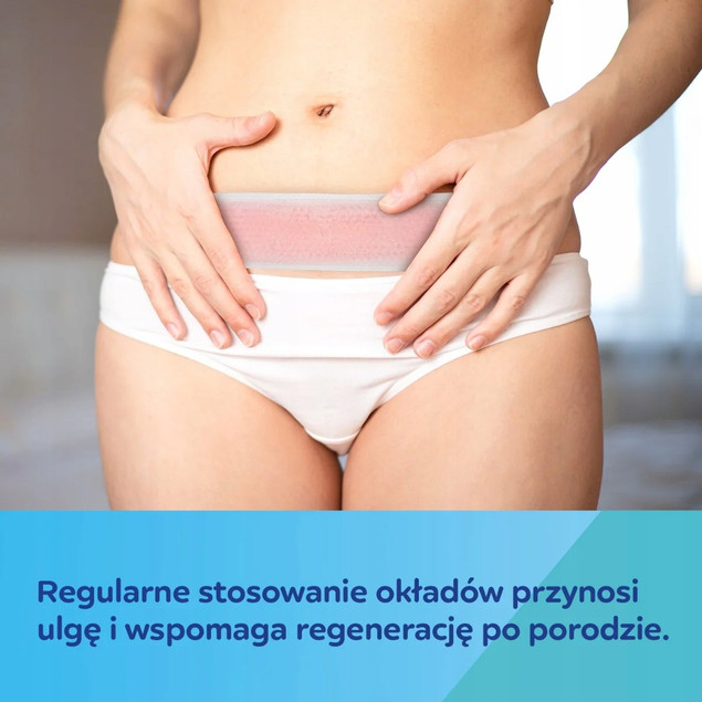 CANPOL Okłady Żelowe Po Porodzie DO TERAPII NA CIEPŁO LUB ZIMNO 2szt 78/022_3