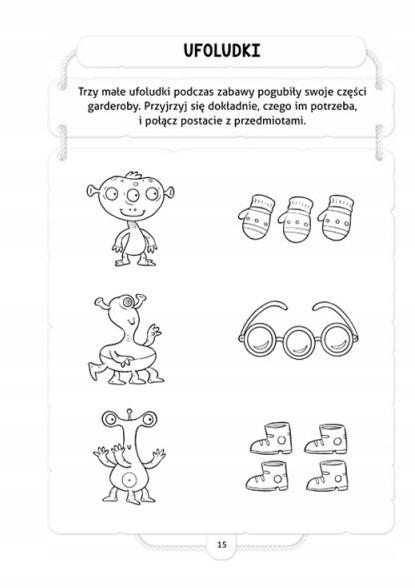 Łamigłówki Dla Dzieci 6 Lat Zagania dla Przedszkolaka Krzyżówki Labirynty_3