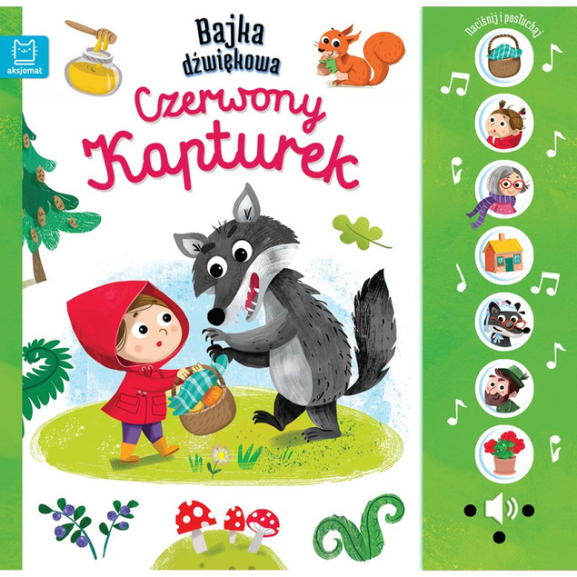 Pakiet Bajka Dźwiękowa Czerwony Kapturek Trzy Świnki Naciśnij i Posłuchaj_2