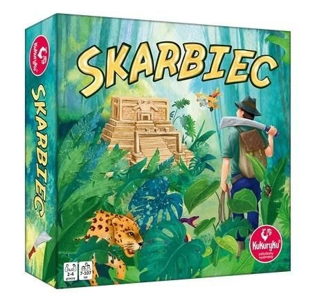 GRA SKARBIEC gra planszowa, przygodowa dla dzieci +7 lat_1