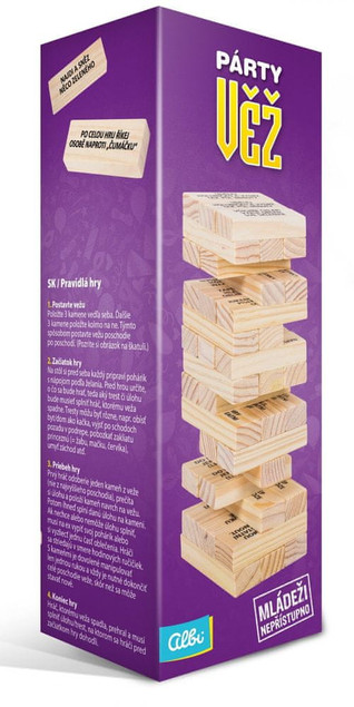 WIEŻA Gra Imprezowa Zadania Wyzwania Dla Dorosłych 18+ Albi_4