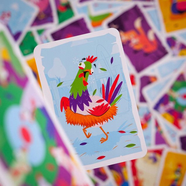 OSKUBANI Humorystyczna Gra Karciana Rywalizacja Taktyka 8+ Muduko_8