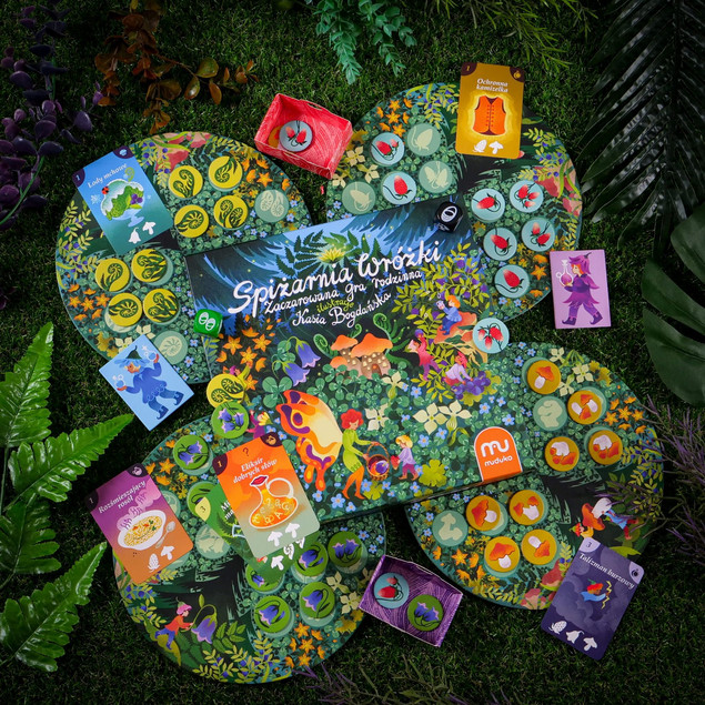 SPIŻARNIA WRÓŻKI Gra Karciana Pamięć Koncentracja 3+ Muduko_7