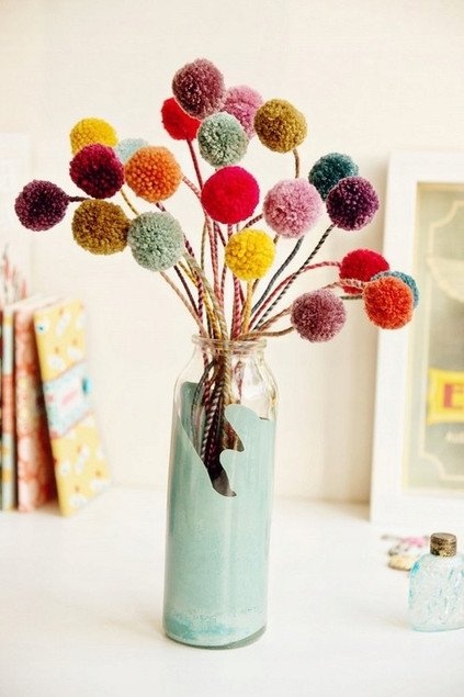 Pompony Dekoracyjne 30mm Wełniane Kłębuszki Scrapbooking Astra_6