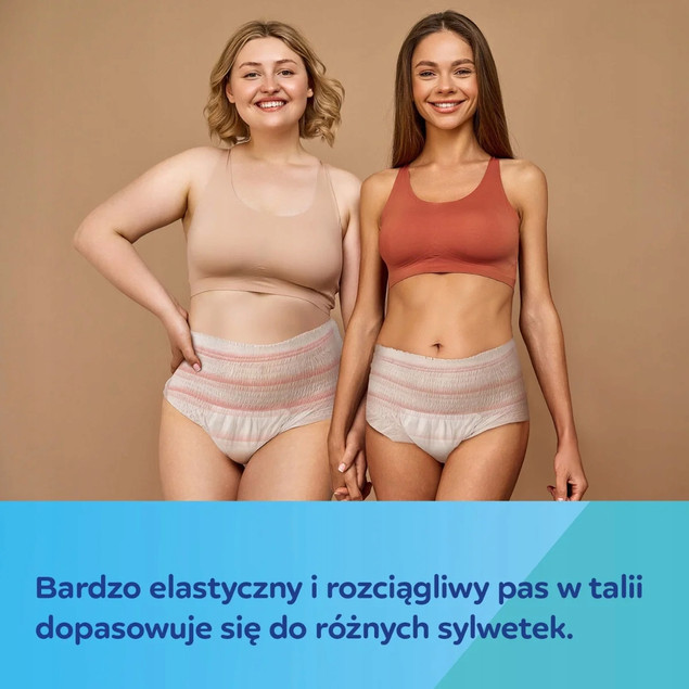 CANPOL Zestaw 2x Majtki Poporodowe 2w1 S/M+ Chusteczki Naw. 60szt. Gratis_5