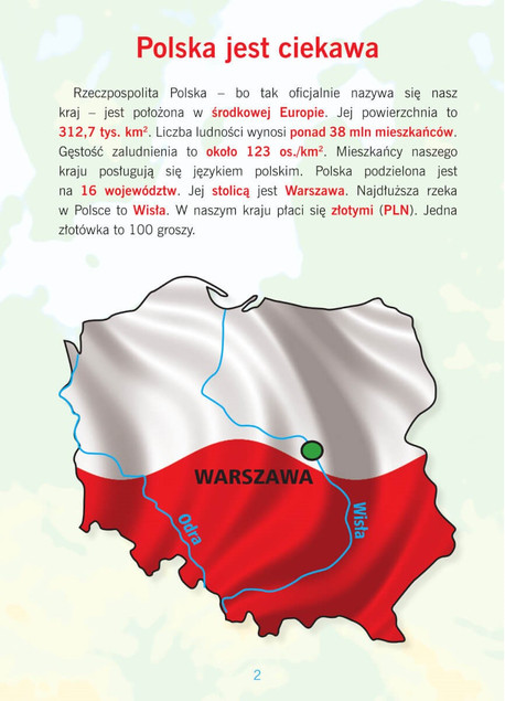 Atlas ŚWIATA i POLSKI Dla Dzieci Ilustracje Zdjęcia 6+ SBM_5