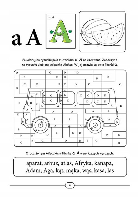 Uczymy Się Czytać Czytanie Metodą Sylabową Karty Pracy Dla Najmłodszych 1-3_5