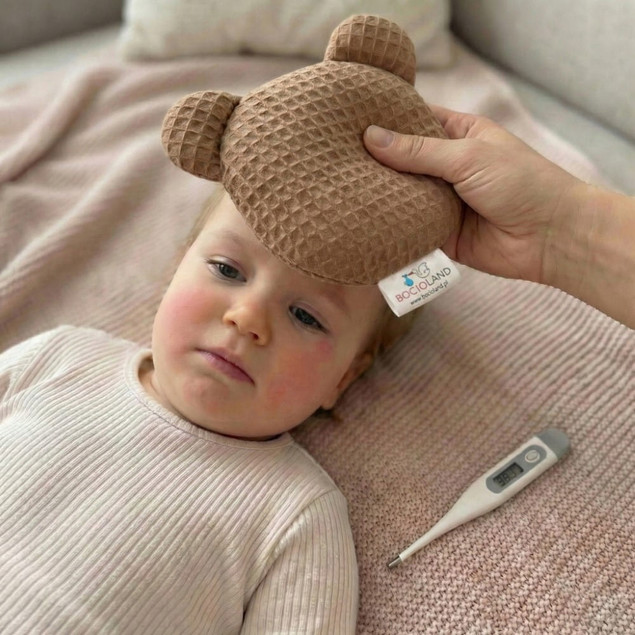 BOCIOLAND Termofor z PESTEK WIŚNI Medyczny Antyalergiczny Na Ból BRĄZ 180g_11