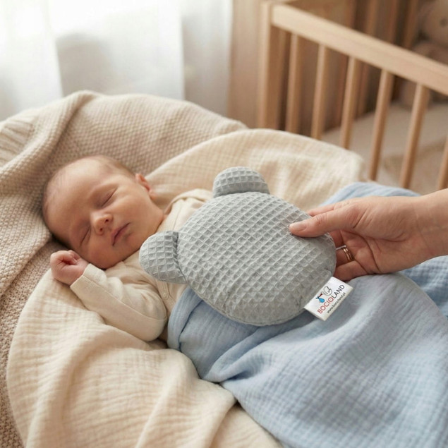 BOCIOLAND Termofor z PESTEK WIŚNI Medyczny Antyalergiczny Na Ból SZARY 180g_8