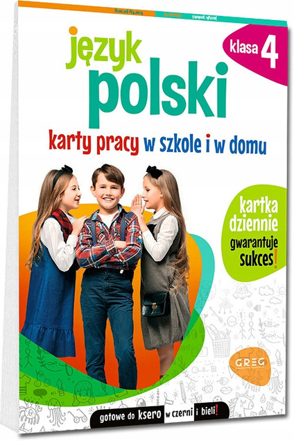 Przykład kart pracy - język polski