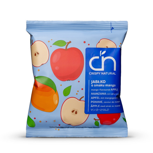 Jabłka o smaku mango Suszone owoce Crispy Naturalf_2