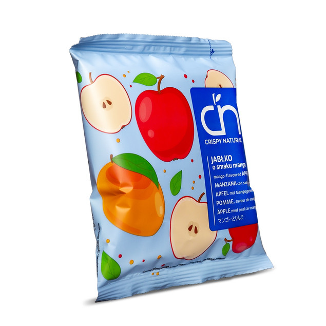 Jabłka o smaku mango Suszone owoce Crispy Naturalf_3