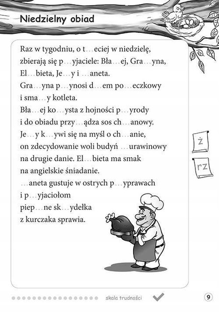 Krzyżówka z podpowiedziami