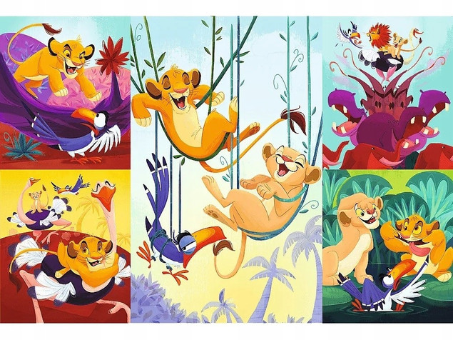 Puzzle Disney Król Lew