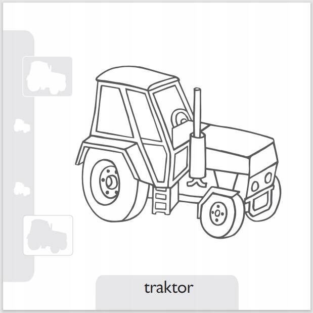 Pokoloruj Pojazdy Kolorowanka Z 24 Naklejkami 2+ Skrzat_4