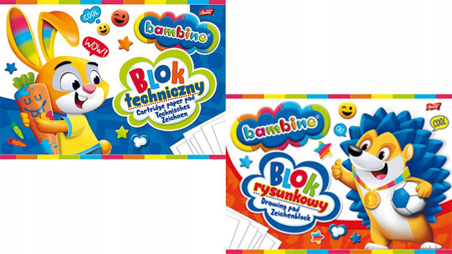 Wyprawka Szkolna Zestaw Plastyczny Klej Blok Gumka Plastelina XXL Bambino_6